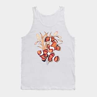 Clownfish couple Tank Top